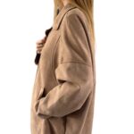 chaqueta marron