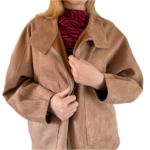 chaqueta marron