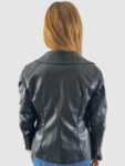 chaqueta negra polipiel